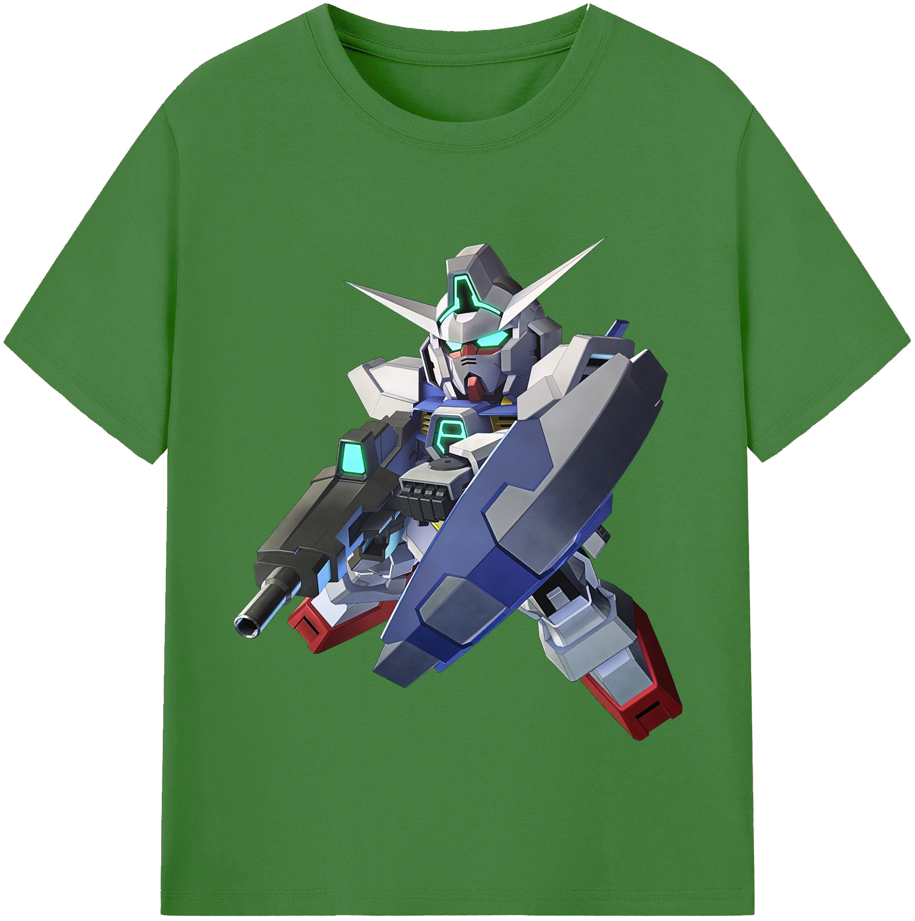 （画像用） 機動戦士ガンダム Mobile Suit Gundam レディースカジュアルプリントTシャツ（綿100％）